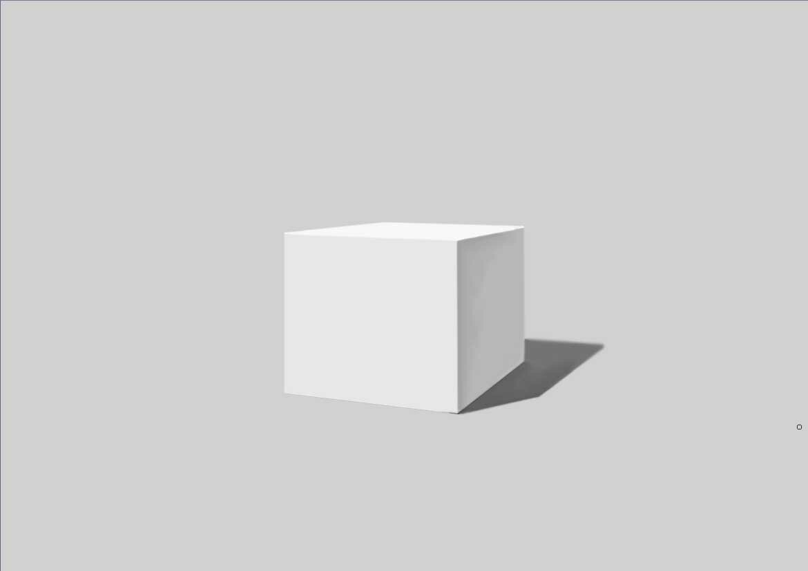 Рисунок куб