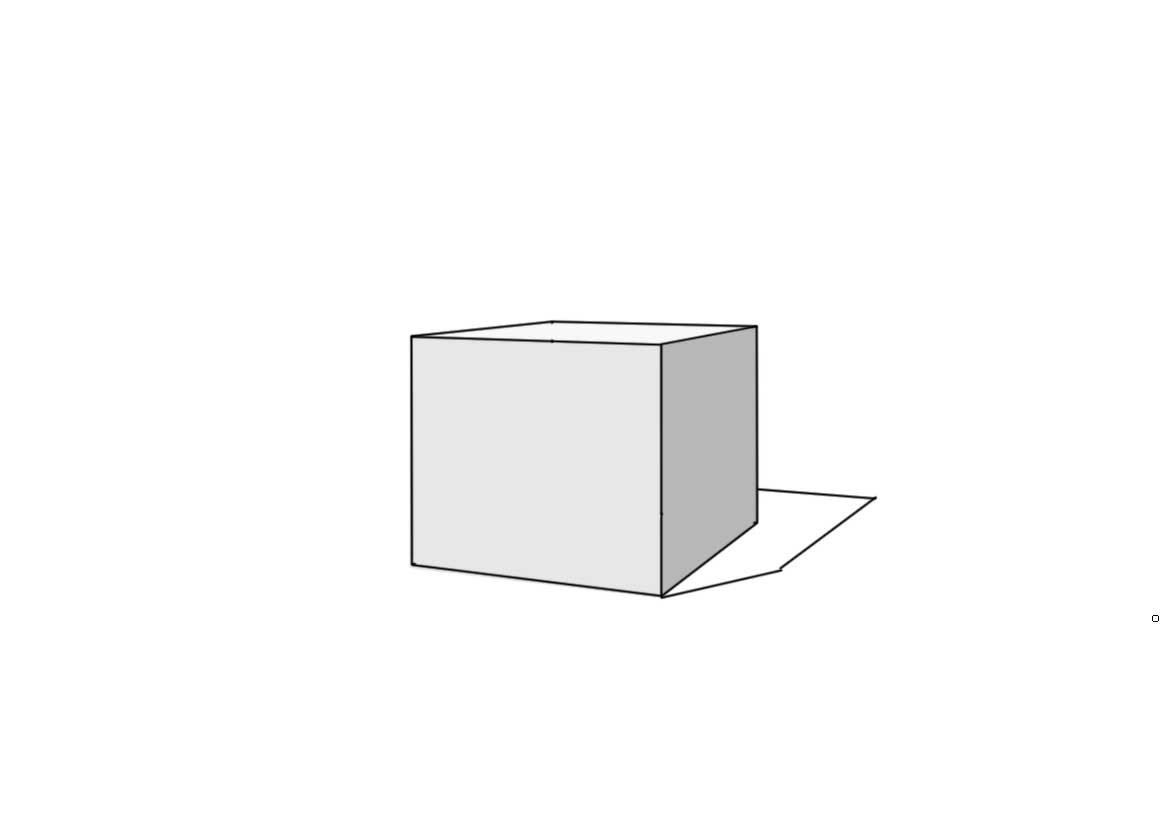 Рисунок куб